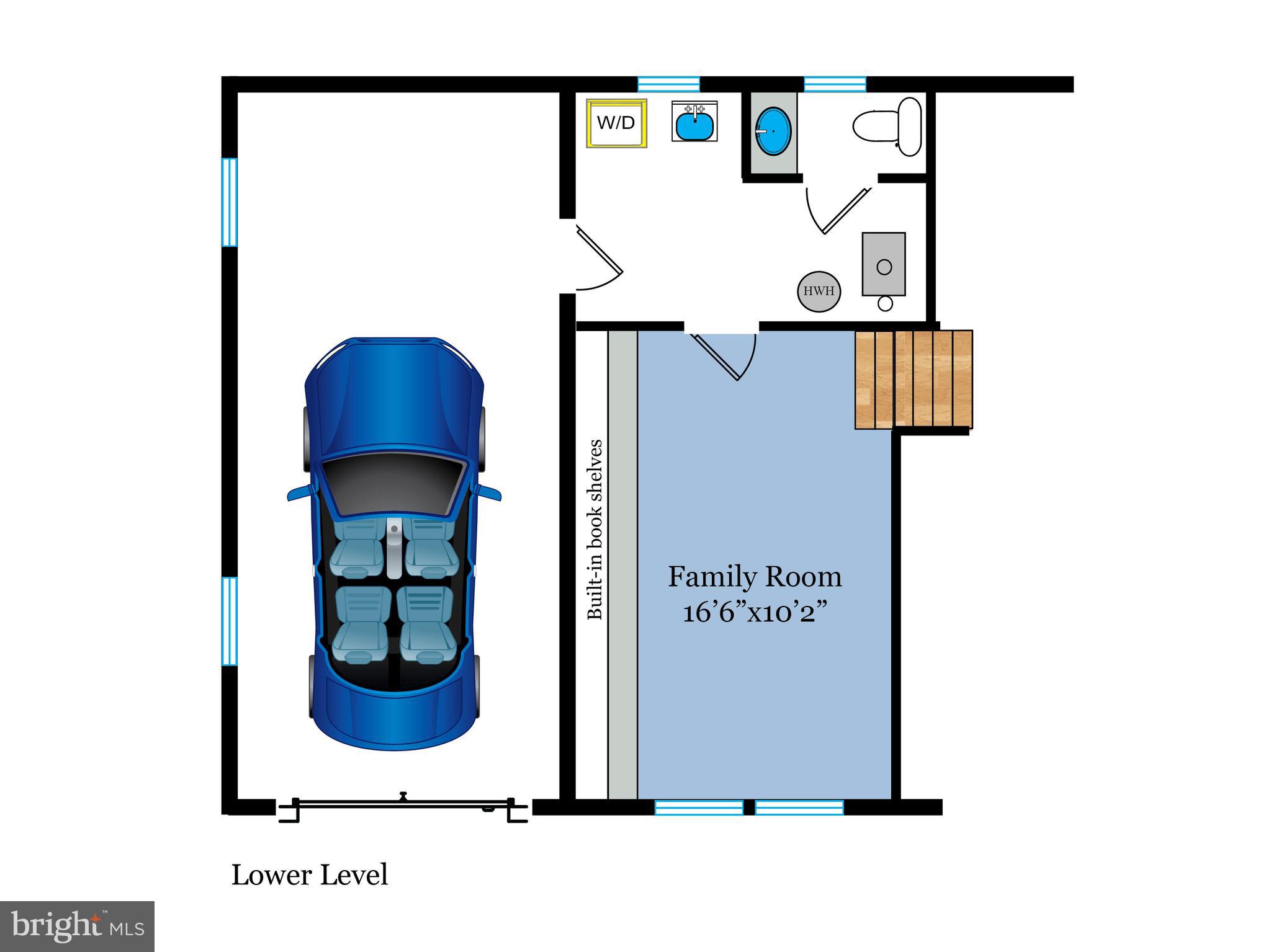 5223 Ravensworth Road Springfield, VA 22151 - Photo 31 of 31 Lower Level Floor Plan