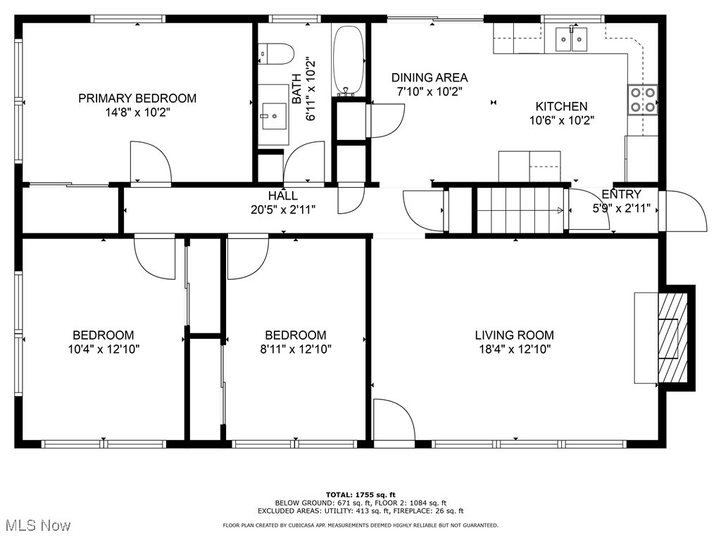 4709 7th Street Northwest Canton, OH 44708 - Photo 49 of 49 Main level - Does not include oversized 2 car garage.