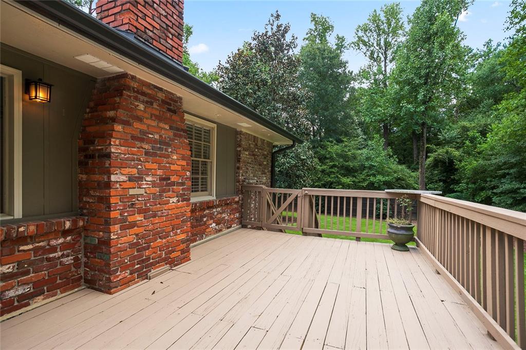 4000 Lower Roswell Road Marietta, GA 30068 - Photo 21 of 25 a balcony with view of trees