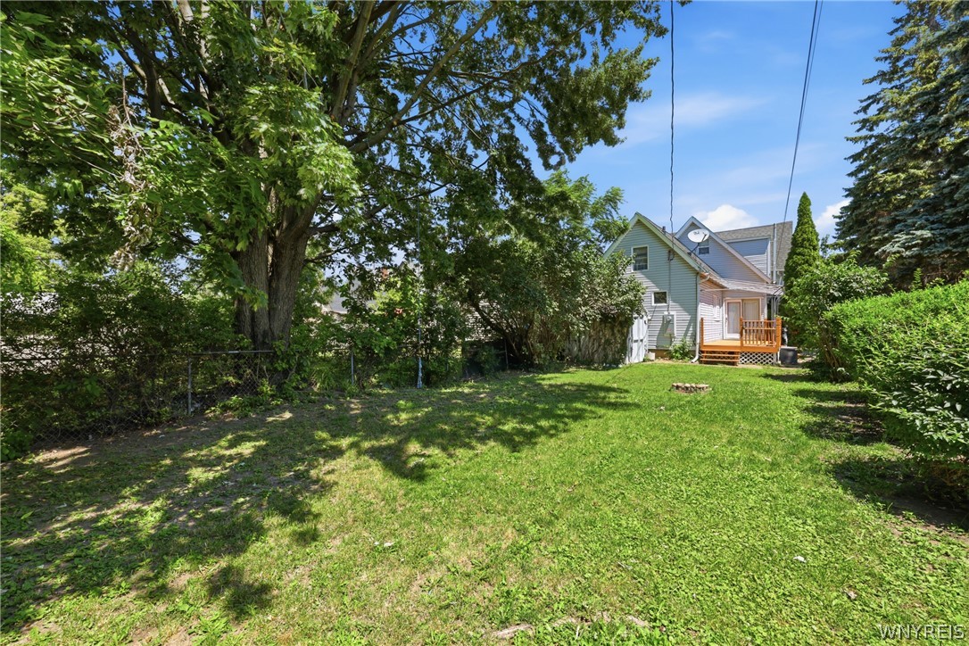 176 15th Street Buffalo, NY 14213 - Photo 30 of 36 Deep Backyard