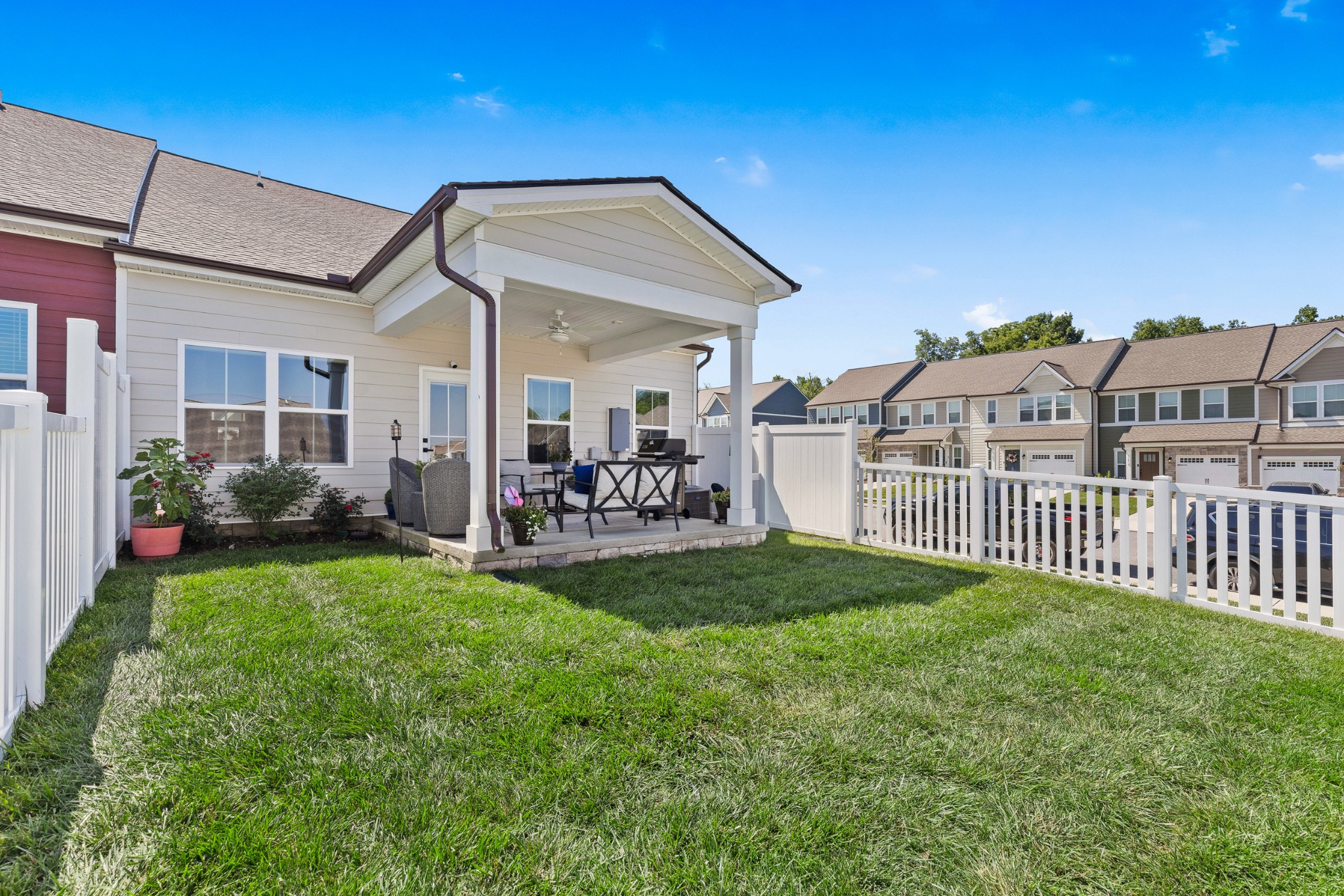 203 Pitchfork Way Gallatin, TN 37066 - Photo 38 of 39 a view of a house with a backyard and porch