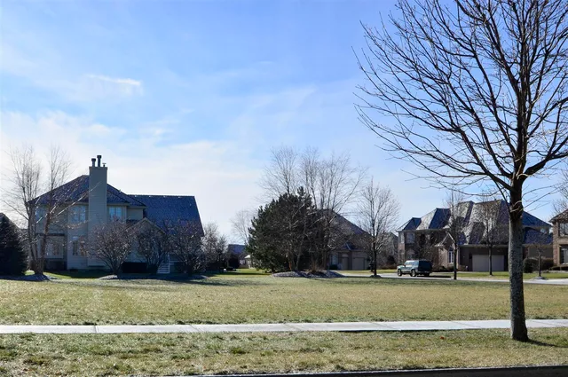 a view of a back yard