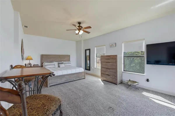 a view of outdoor sitting area with furniture