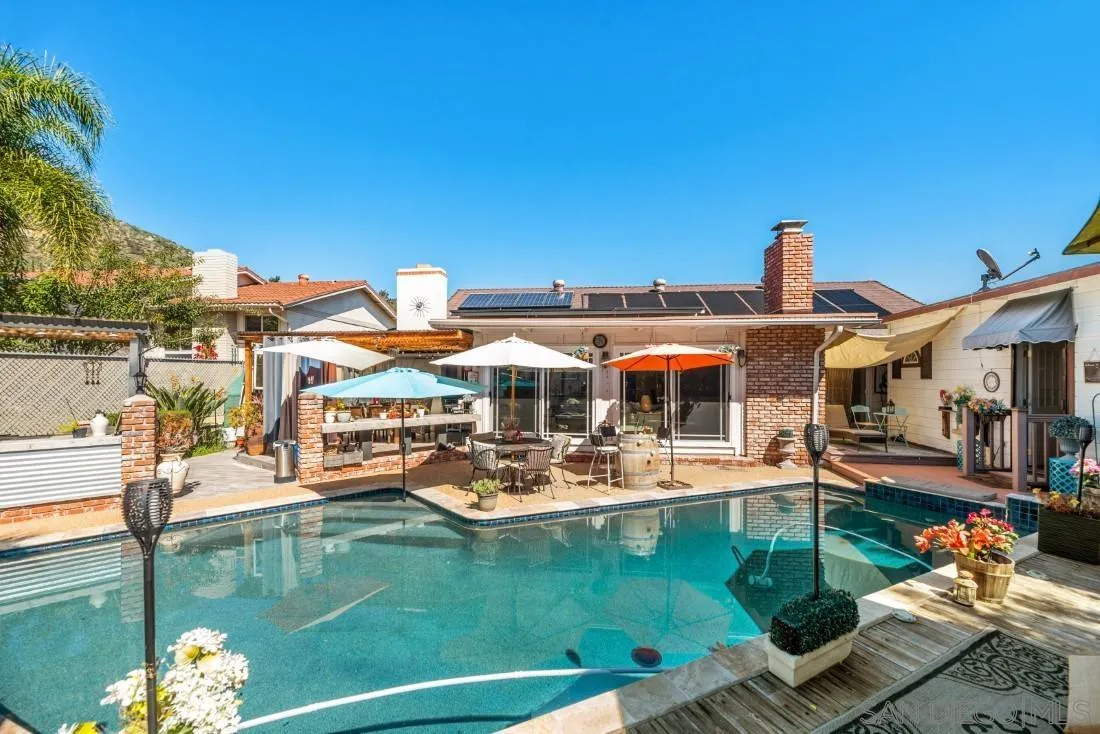 12814 Iola Way Poway, CA 92064 - Photo 26 of 36 a view of a swimming pool with a patio