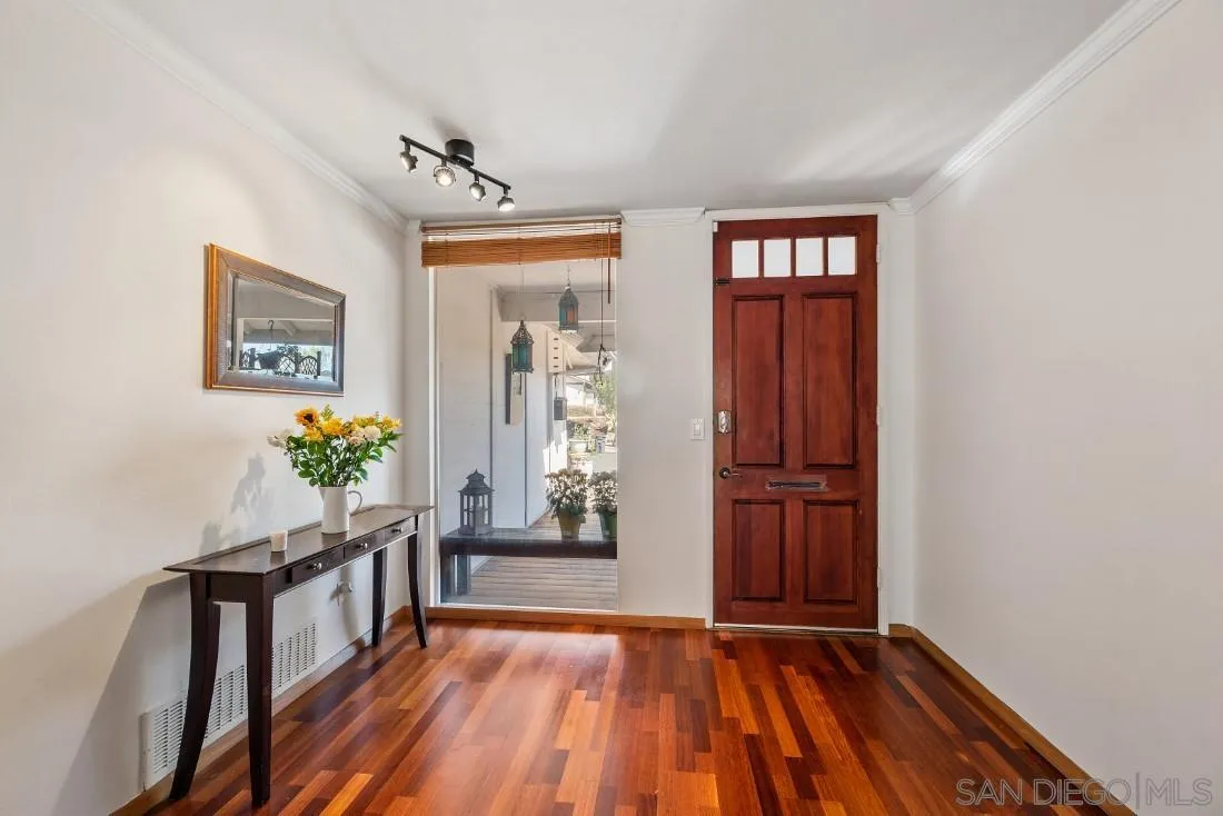 12814 Iola Way Poway, CA 92064 - Photo 4 of 36 a view of entryway with wooden floor