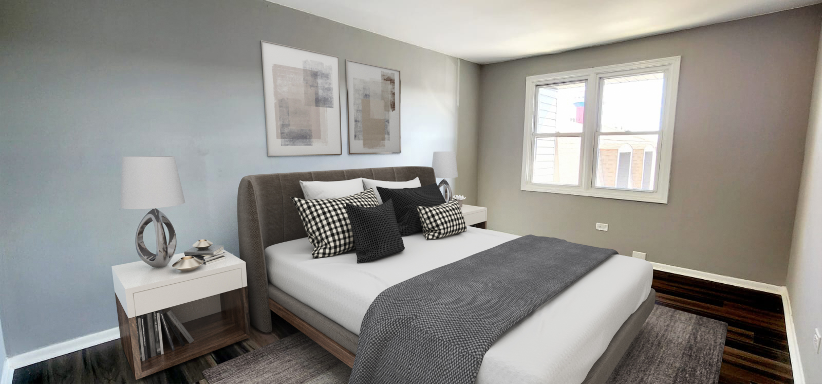 Undisclosed Address Alsip, IL 60803 - Photo 5 of 24 a bedroom with bed and window