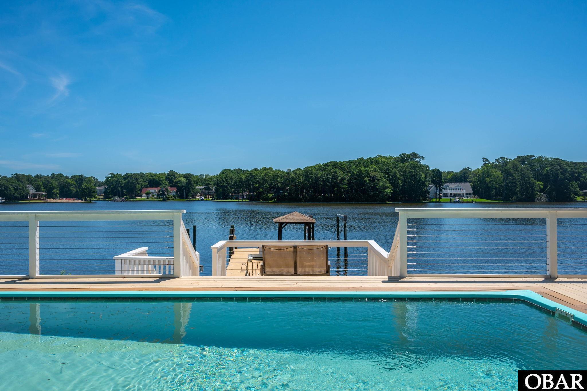 6021 Martins Point Road, Unit 31 Kitty Hawk, NC 27949 - Photo 3 of 50 Amazing Views from the Pool Deck & Dock