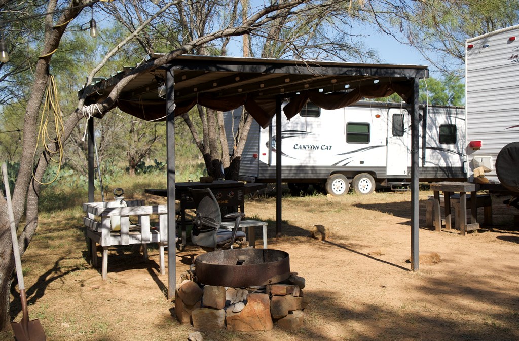 2035 County Road Rochelle, TX 76872 - Photo 60 of 68 a view of a patio with table and chairs