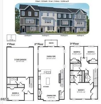 $2,100 | 721 Lucky Clover Way, Fuquay-Varina, NC 27526