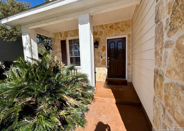 view of the entrance