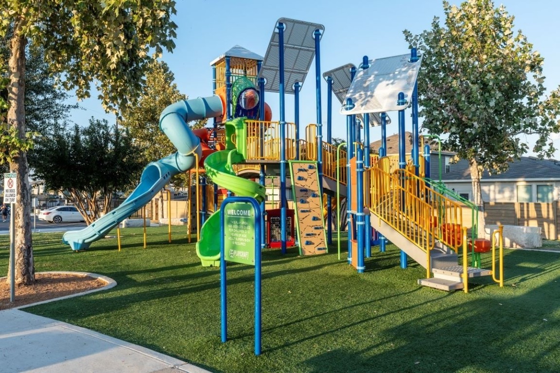 125 Hatari Trail Jarrell, TX 76537 - Photo 38 of 40 a view of a park with plants and a park