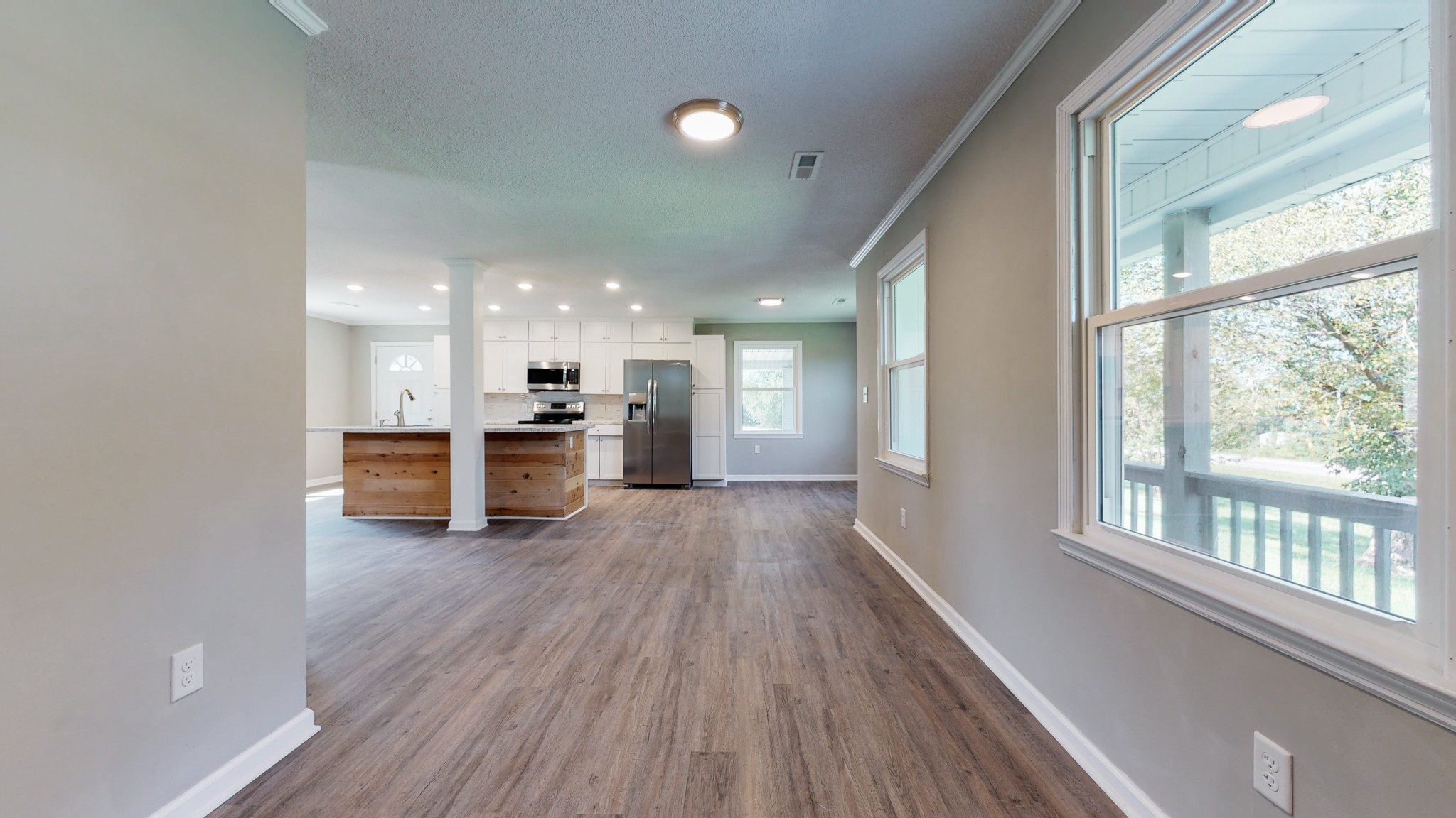 28 Providence Road Fayetteville, TN 37334 - Photo 14 of 48 a view of kitchen with furniture and wooden floor