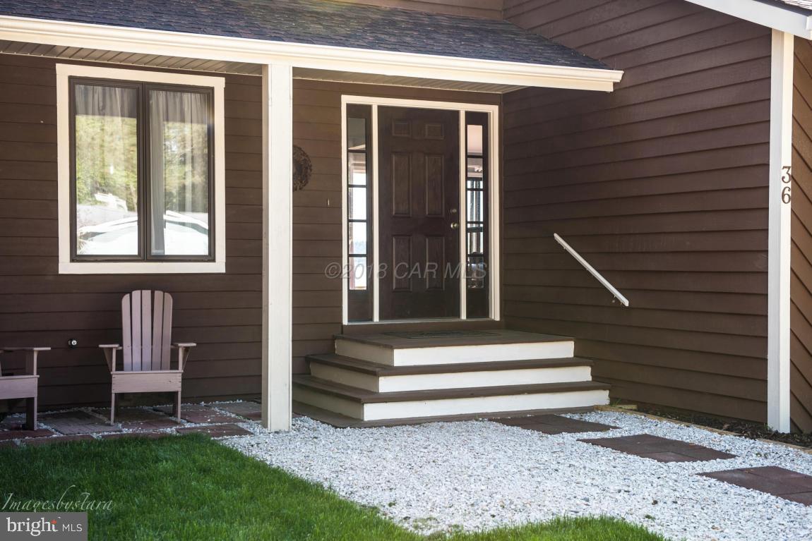 36 Saltgrass Road Ocean Pines, MD 21811 - Photo 70 of 70 a view of backyard with a garden and stairs