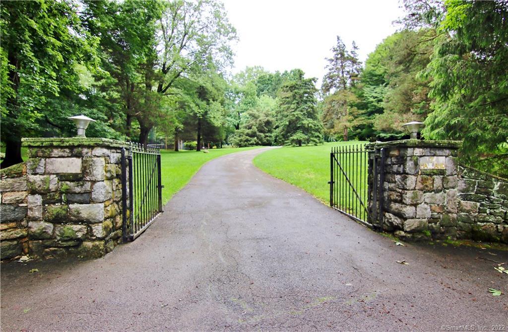 74 Haviland Road Stamford, CT 06903 - Photo 1 of 1 Stone pillar entry