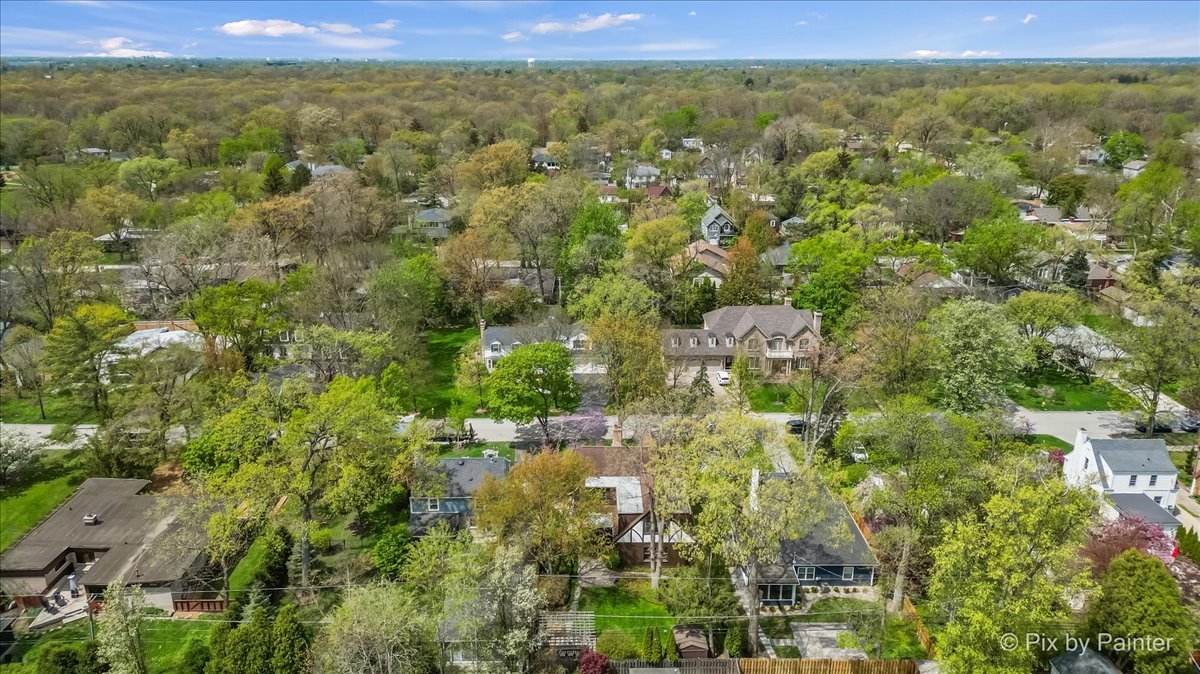 705 Hunter Road Glenview, IL 60025 - Photo 41 of 51 a view of a city with lush green forest