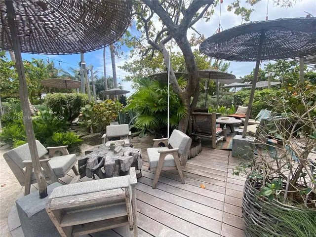 a wall with lots of wooden cabinets