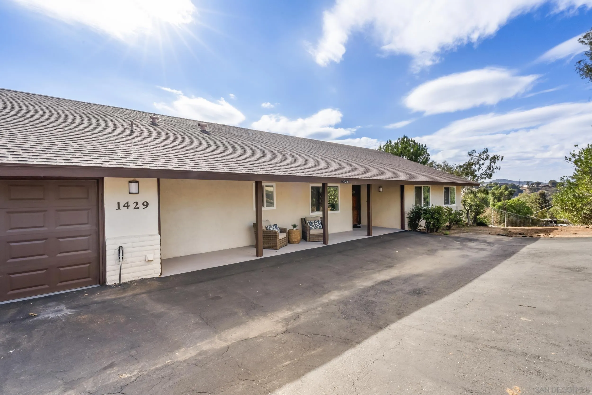 1429 Midway Drive Alpine, CA 91901 - Photo 10 of 42 a view of a house with a garage