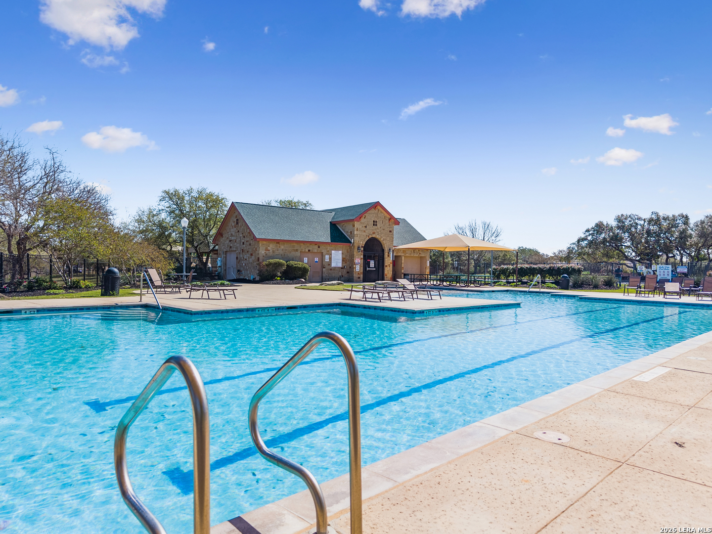 63 Ricadonna San Antonio, TX 78253 - Photo 40 of 43 a view of a swimming pool with outdoor space and seating area