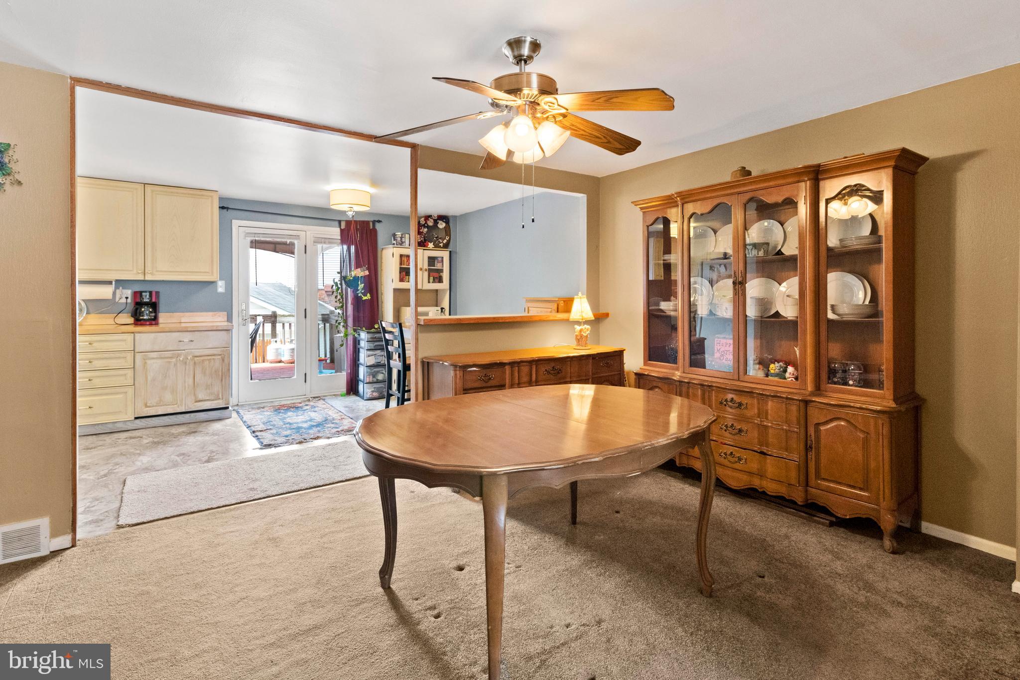 4408 Greenmount Road Philadelphia, PA 19154 - Photo 7 of 28 Formal Dining Room view into the Kitchen