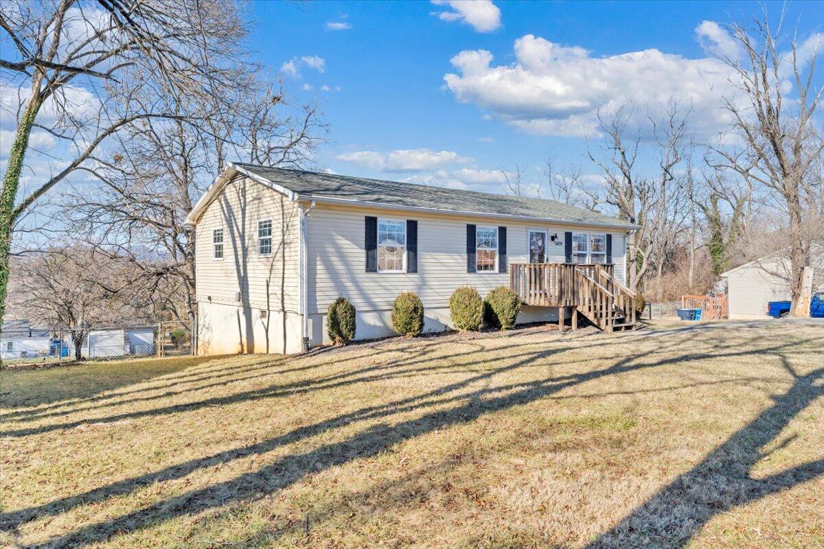 2624 Radford Road Northeast Roanoke, VA 24012 - Photo 33 of 55 a view of a house with snow on the road