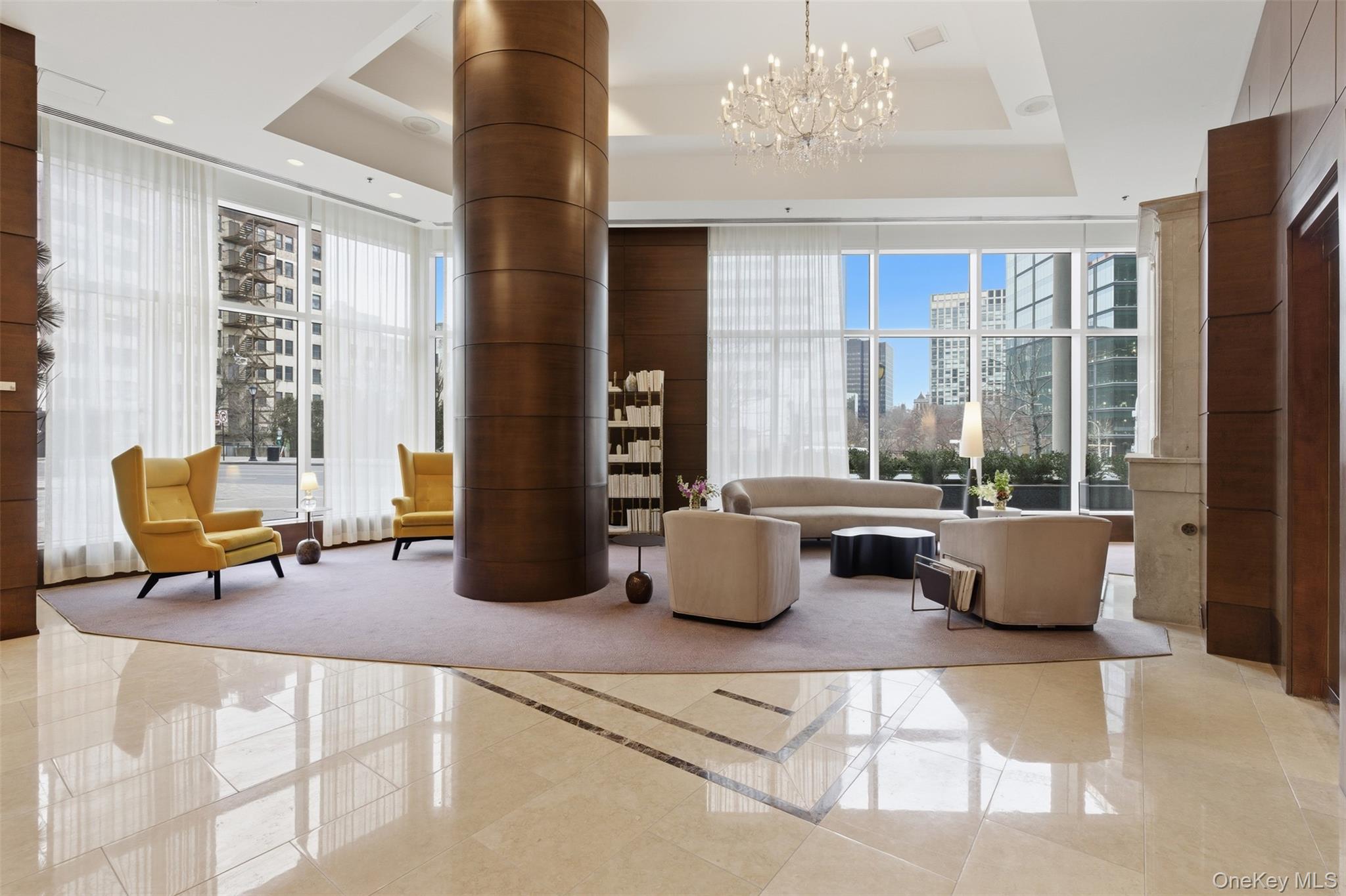 5 Renaissance Square, Unit 16D White Plains, NY 10601 - Photo 26 of 29 Grand entrance, concierge waiting for you