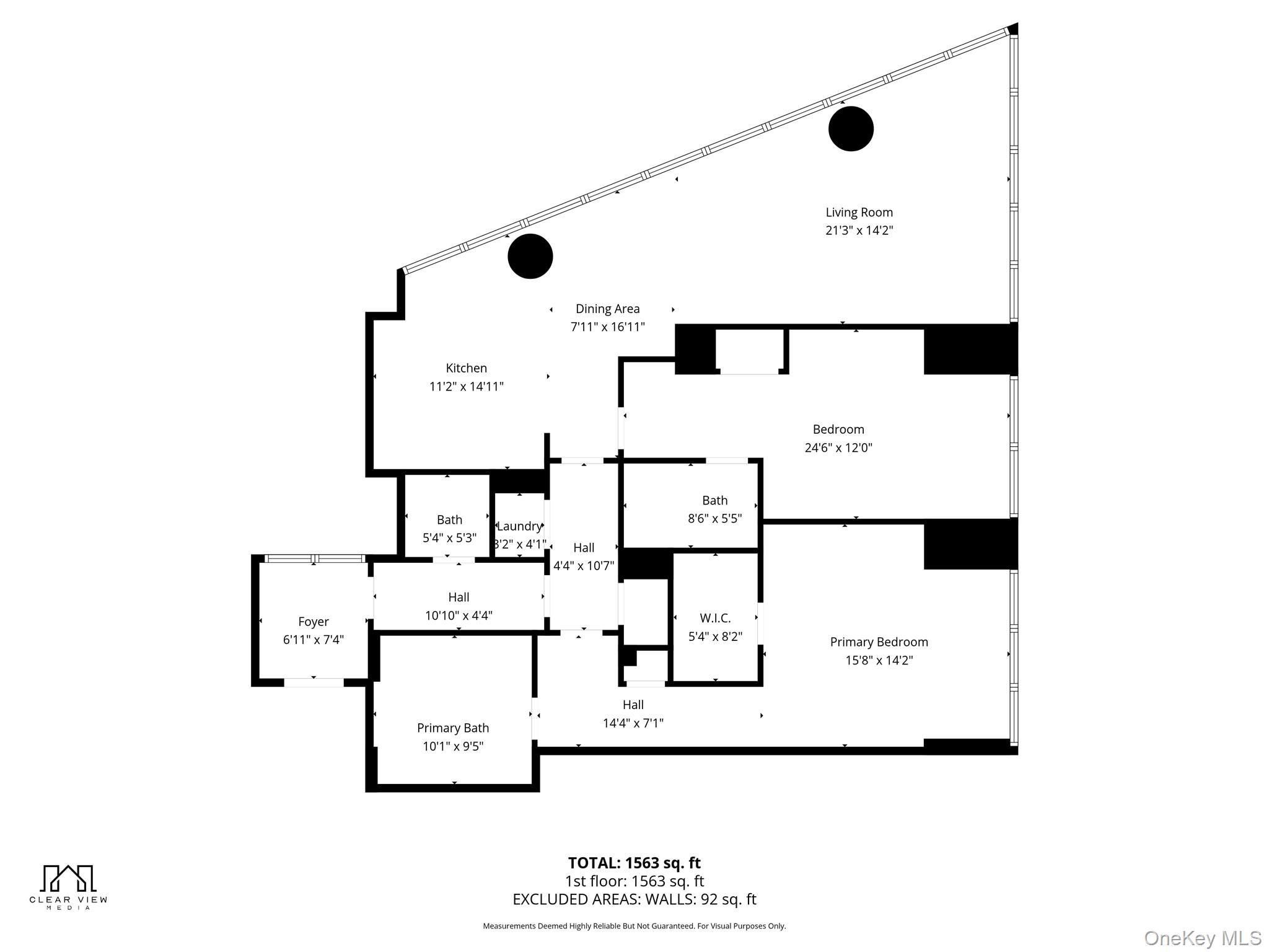 5 Renaissance Square, Unit 16D White Plains, NY 10601 - Photo 36 of 36 a picture of a bathroom with a sink and a mirror