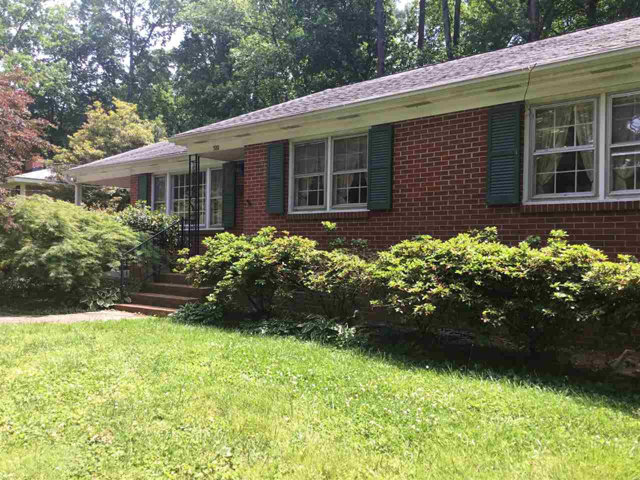 519 West Cornwall Road Cary, NC 27511 - Photo 2 of 29 All brick ranch on .43 acre with beautiful established landscaping with Japanese Maple trees, azaleas, rhododendrons, hostas and so much more. Exterior Front