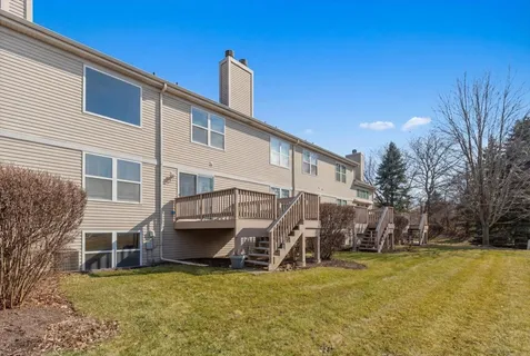 a view of a house with a patio