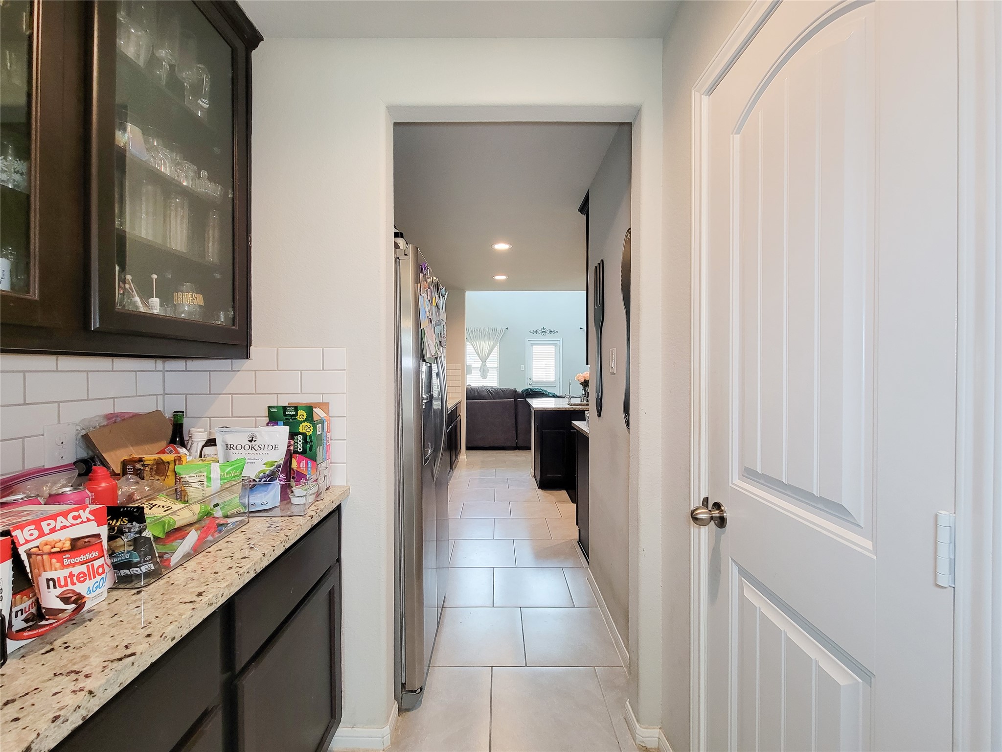 8003 Ecru Lane Rosharon, TX 77583 - Photo 11 of 43 a bathroom with a sink and cabinets