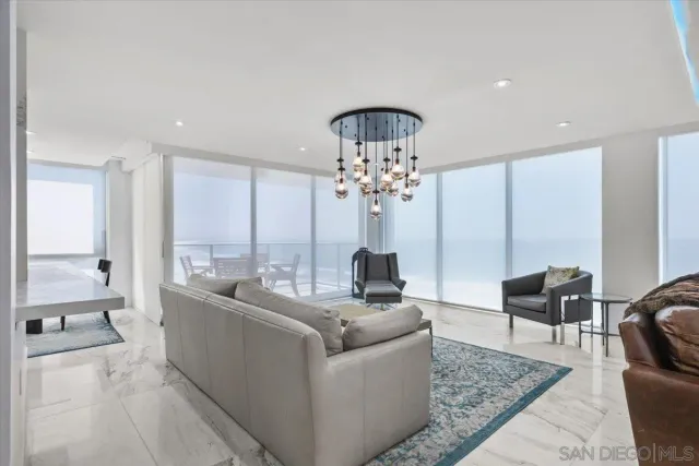 a view of a balcony with chairs