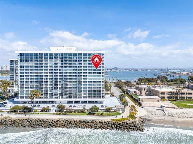 a building with a road in front of it