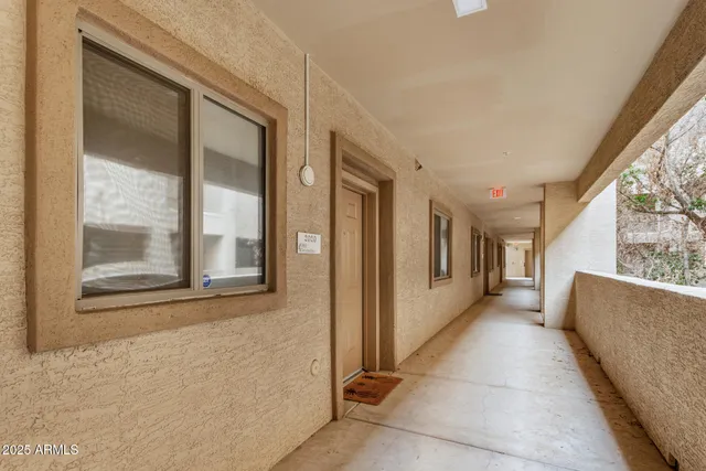 a view of an entryway