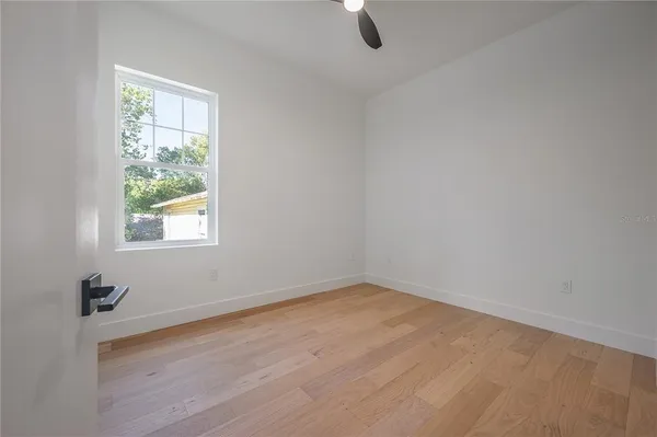 a bathroom with a sink and vanity