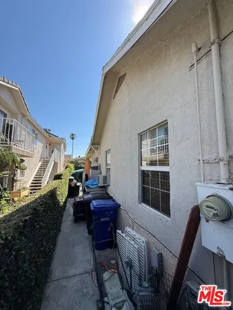 a house view with a seating space