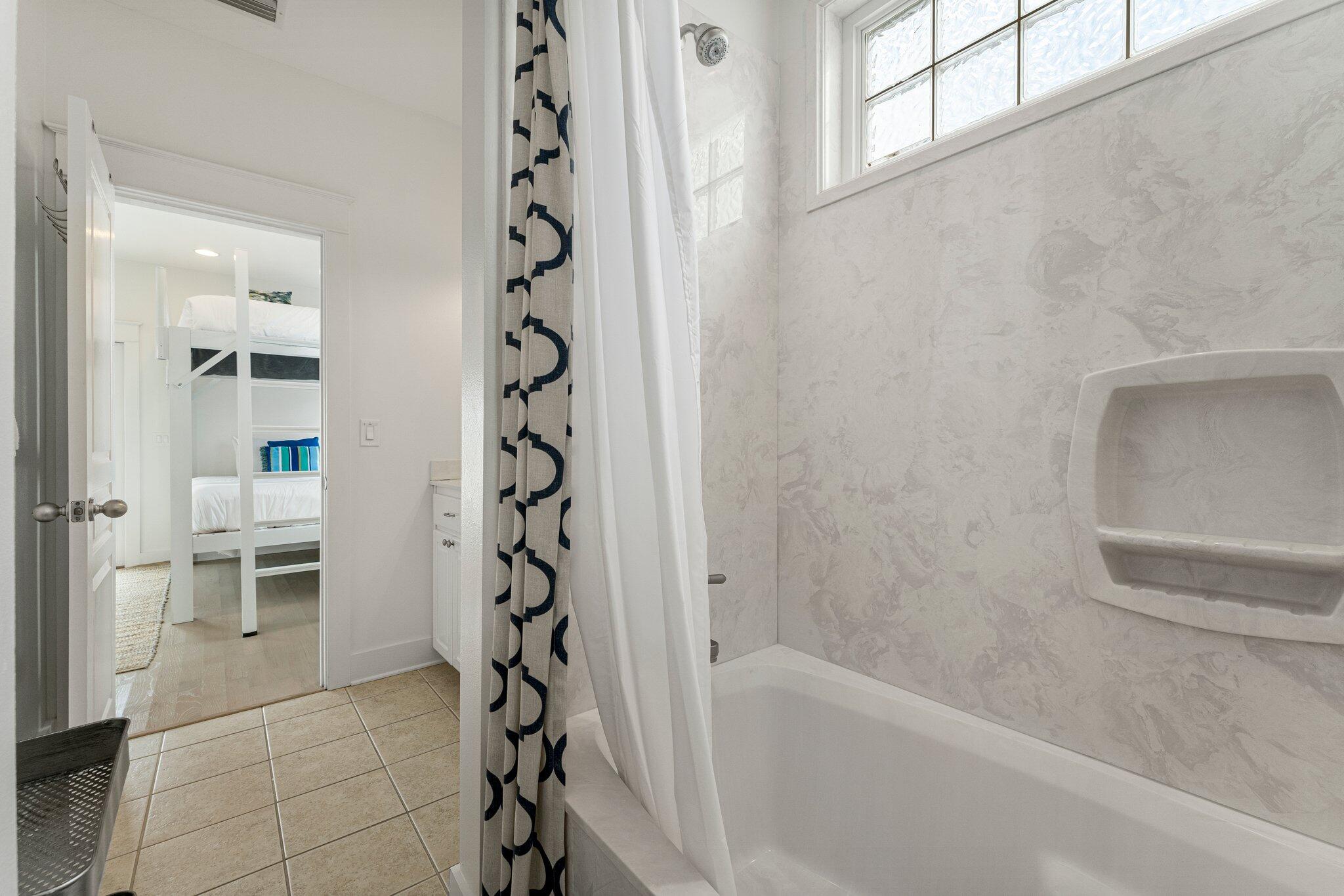 470 Beach Bike Way Inlet Beach, FL 32461 - Photo 23 of 48 a bathroom with a bathtub and shower