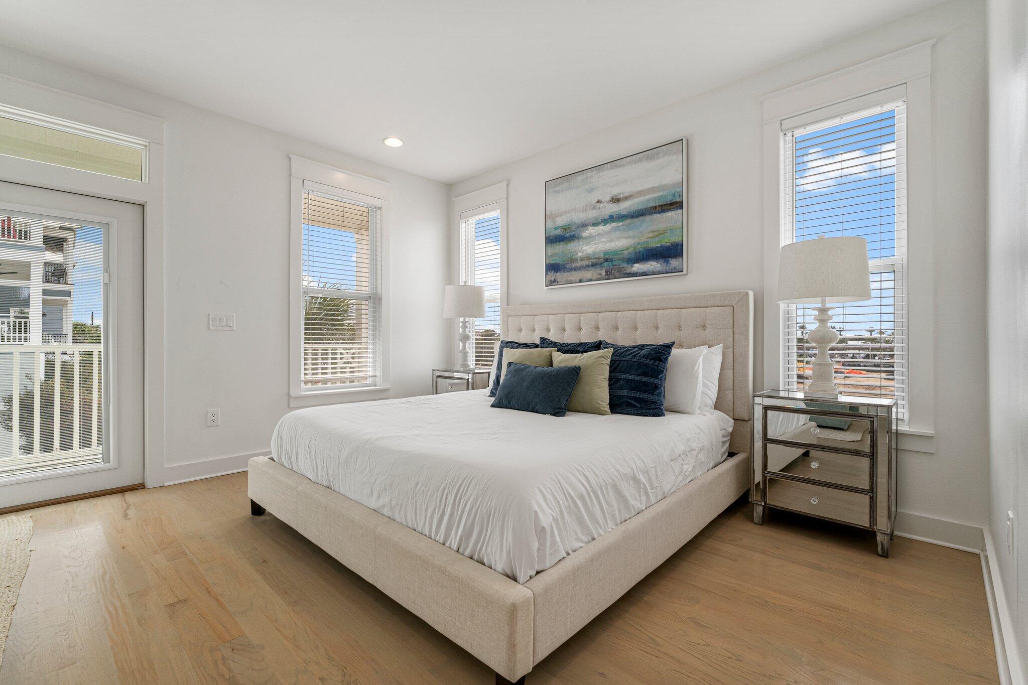 470 Beach Bike Way Inlet Beach, FL 32461 - Photo 30 of 48 a bedroom with a bed and window