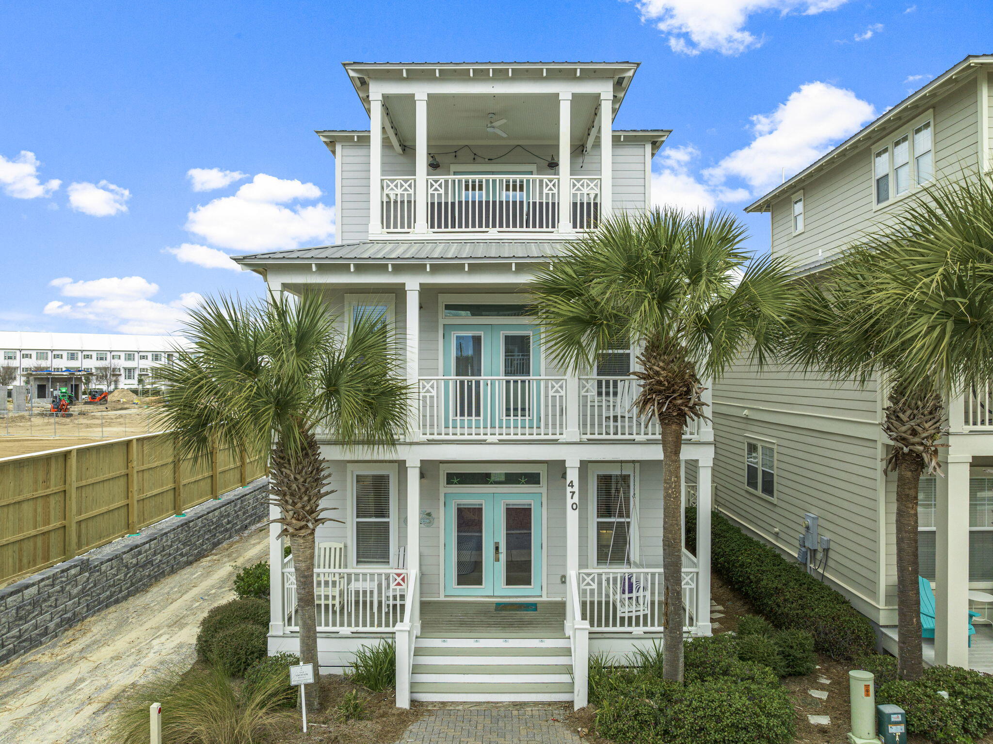 470 Beach Bike Way Inlet Beach, FL 32461 - Photo 45 of 48 a front view of a house with a yard