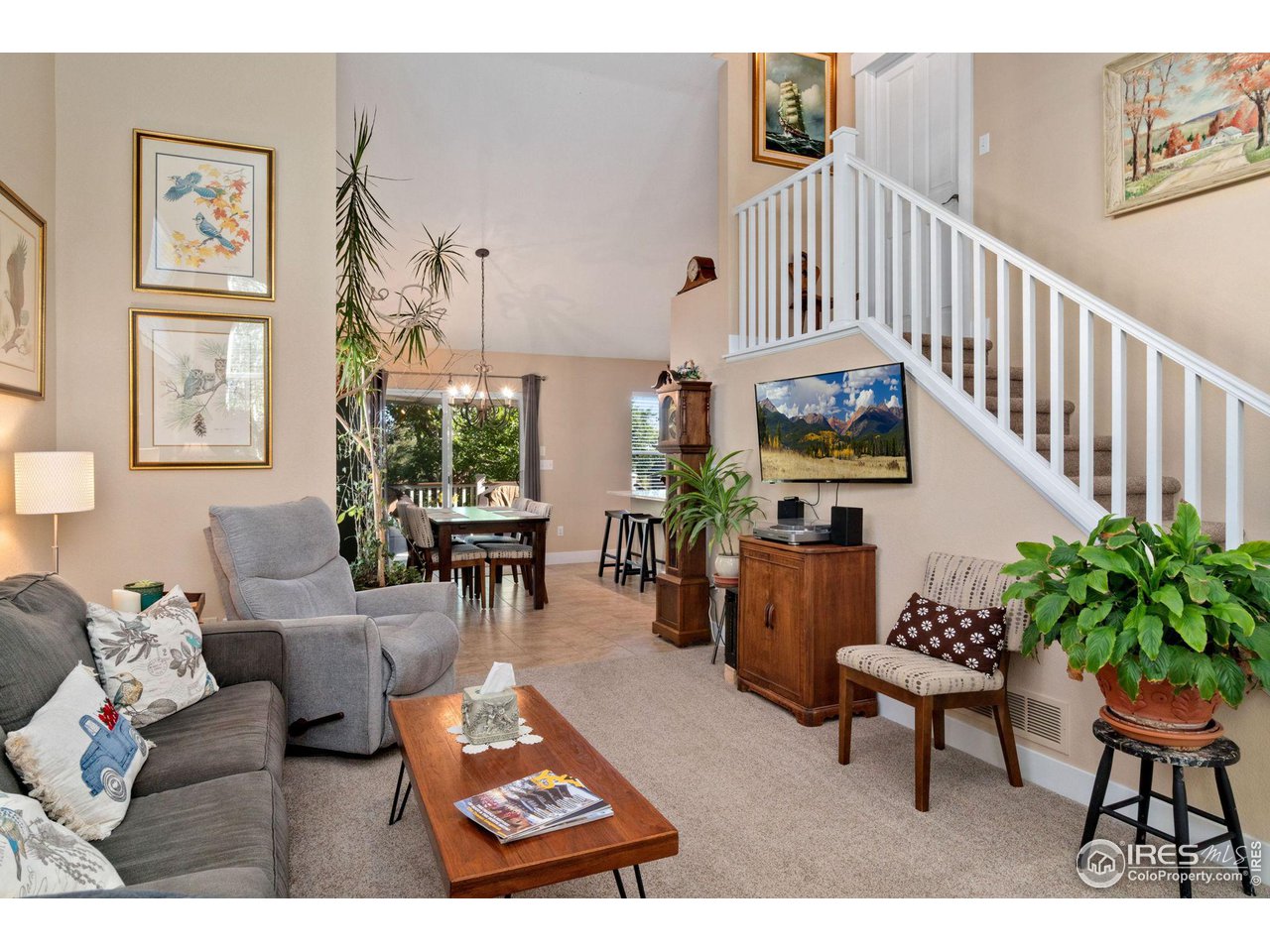 2425 Windrow Lane Lafayette, CO 80026 - Photo 5 of 35 a living room with furniture and a potted plant