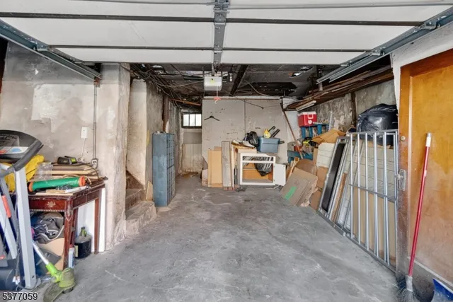 a view of storage and utility room