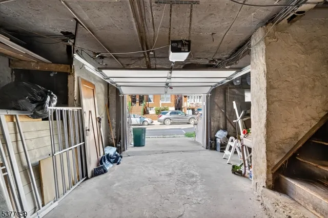 a view of a storage room