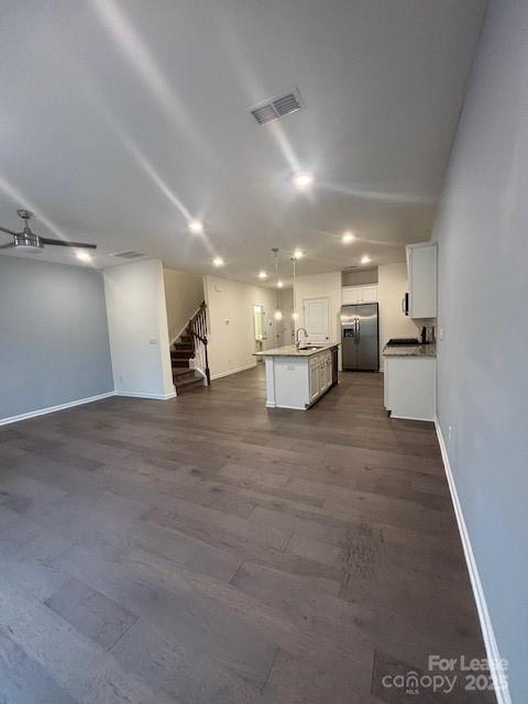 118 Quinn Road Matthews, NC 28104 - Photo 17 of 29 a view of a kitchen with a sink and microwave