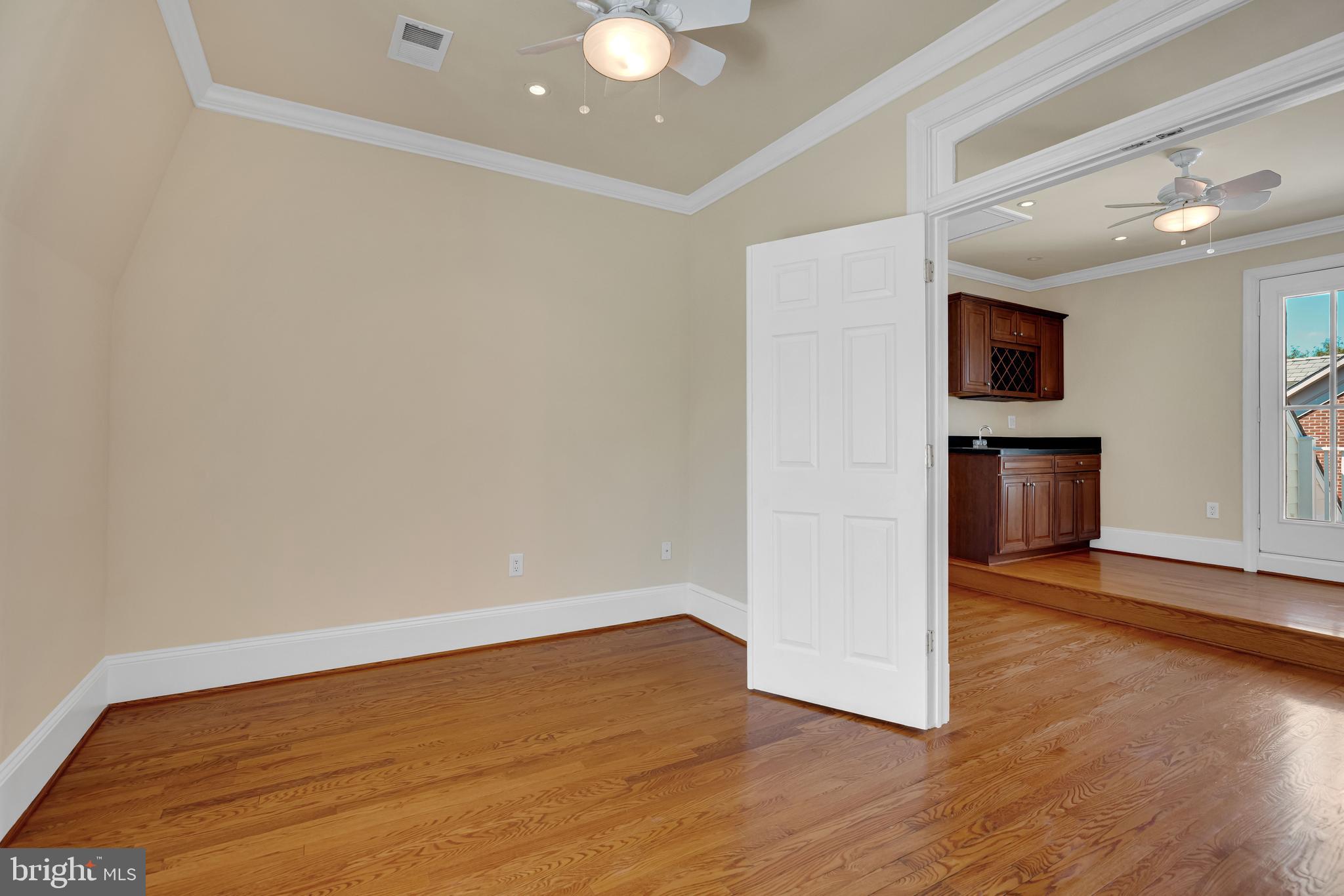 1730 Carpenter Road Alexandria, VA 22314 - Photo 52 of 89 Fourth Bedroom w/ Recessed Lighting & Ceiling Fan