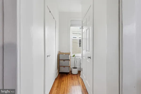 a view of a bathroom from a bathroom