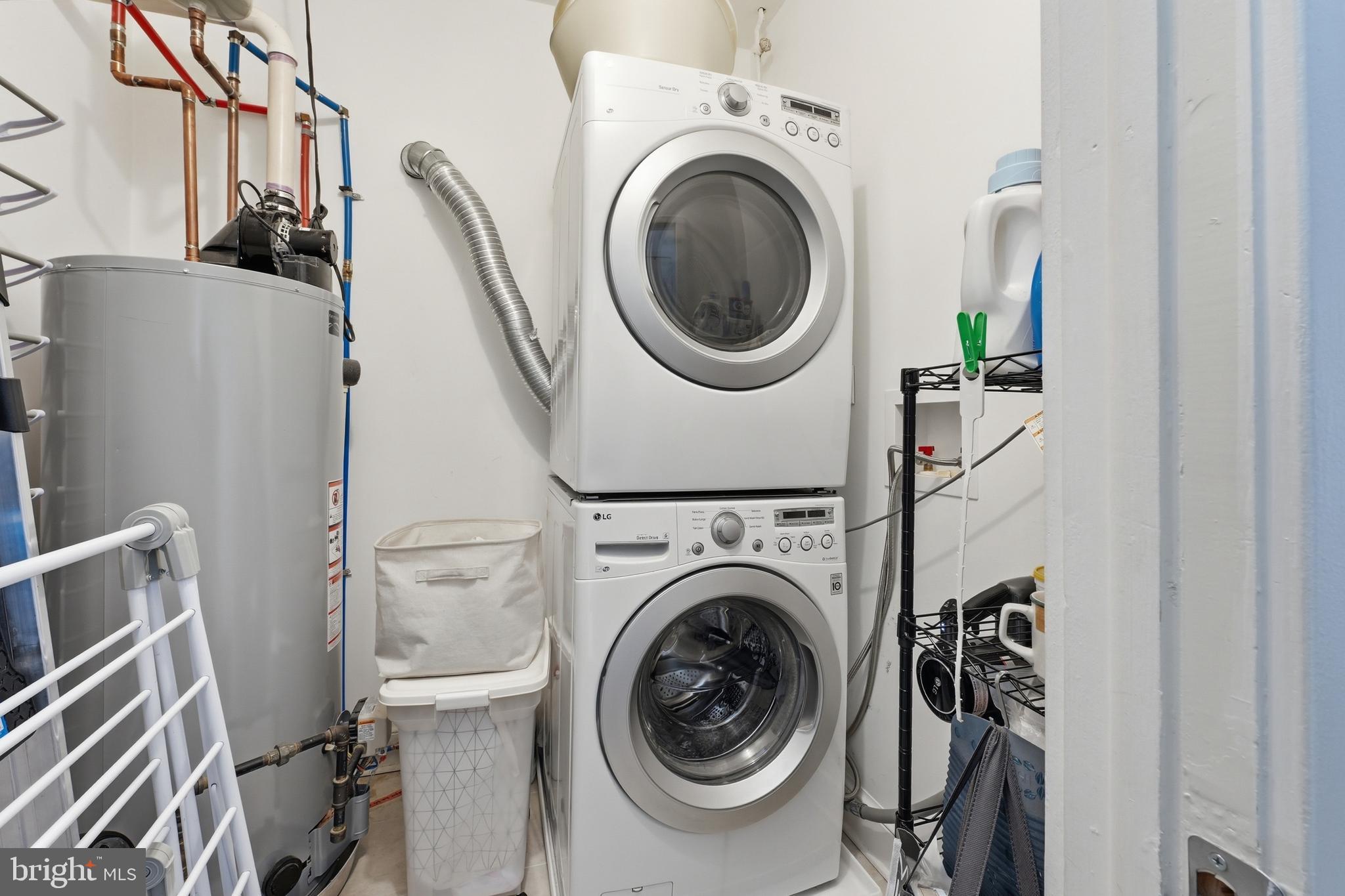 215 15th Street Northeast Washington, DC 20002 - Photo 28 of 43 a utility room with dryer and washer