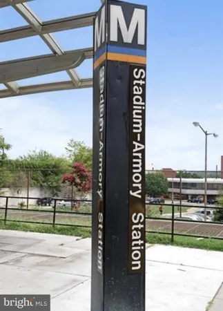 a view of a street sign