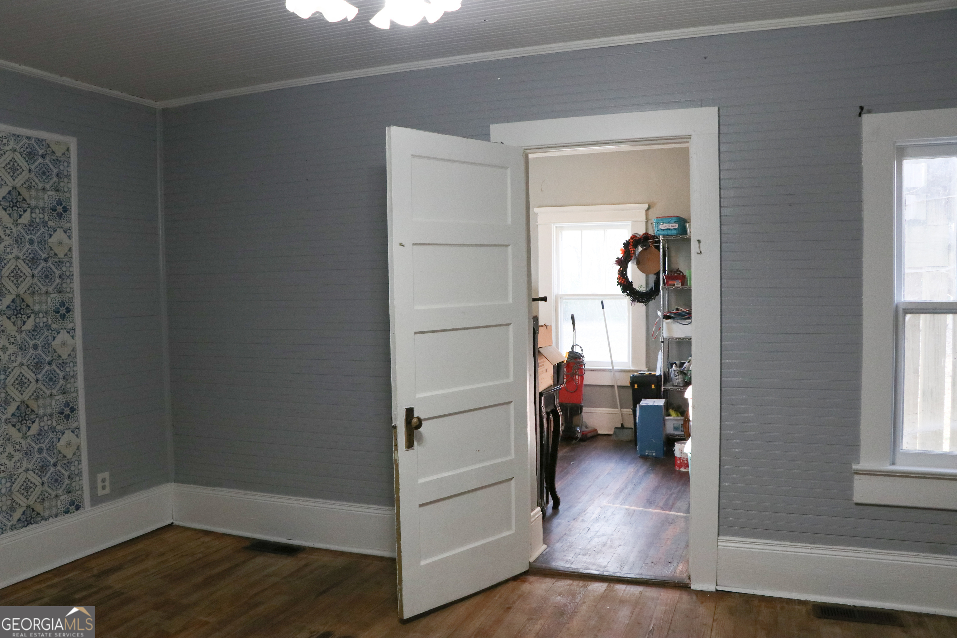 441 Lyerly Dam Road Lyerly, GA 30730 - Photo 28 of 80 a view of storage and utility room in wooden floor