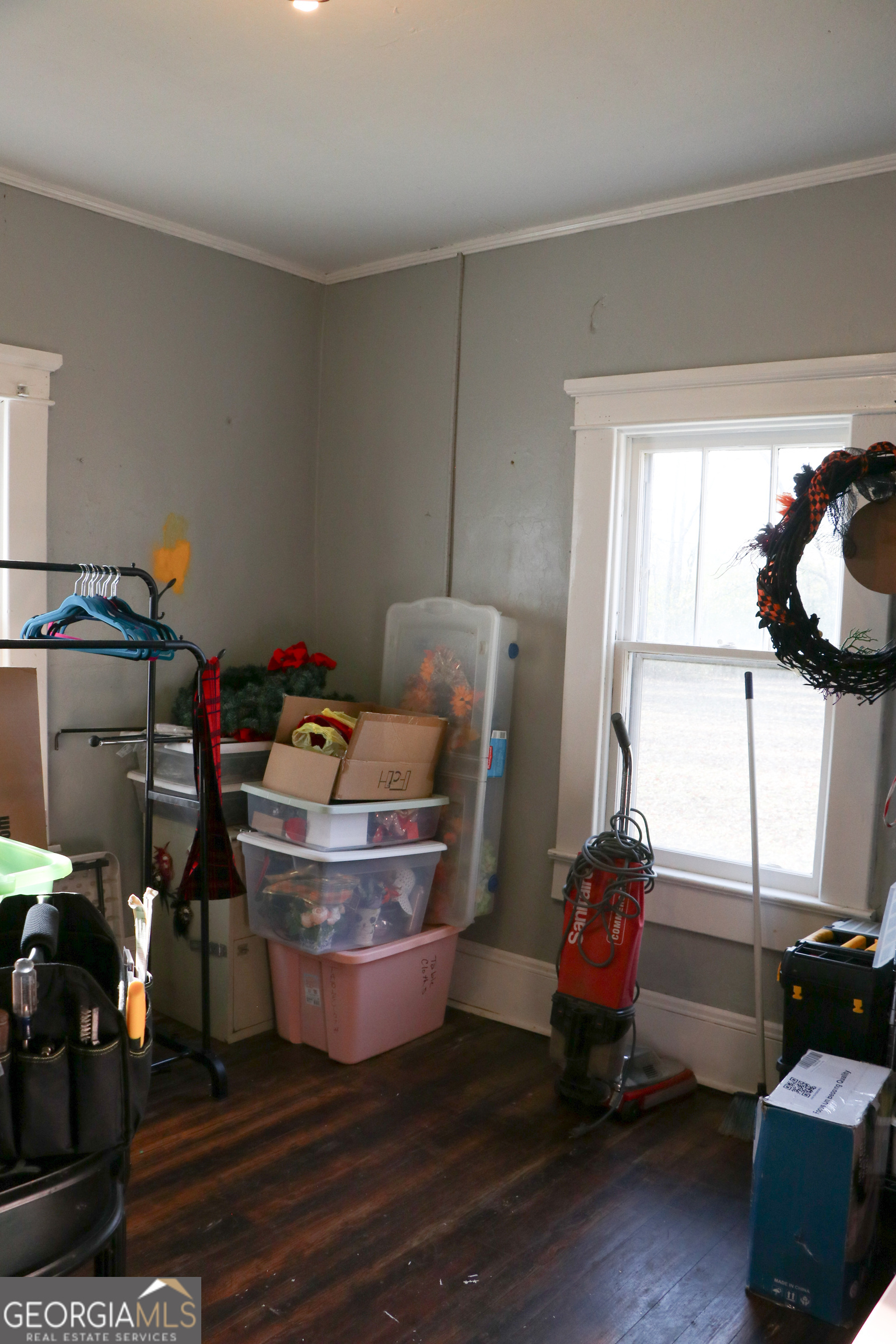 441 Lyerly Dam Road Lyerly, GA 30730 - Photo 30 of 80 a room with wooden floor and windows
