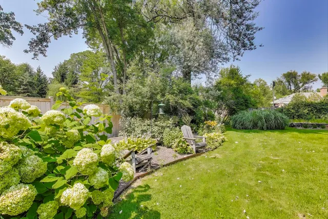 a view of a lake with a house