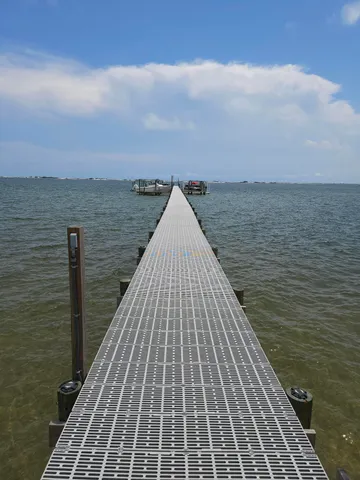a view of outdoor space with ocean view