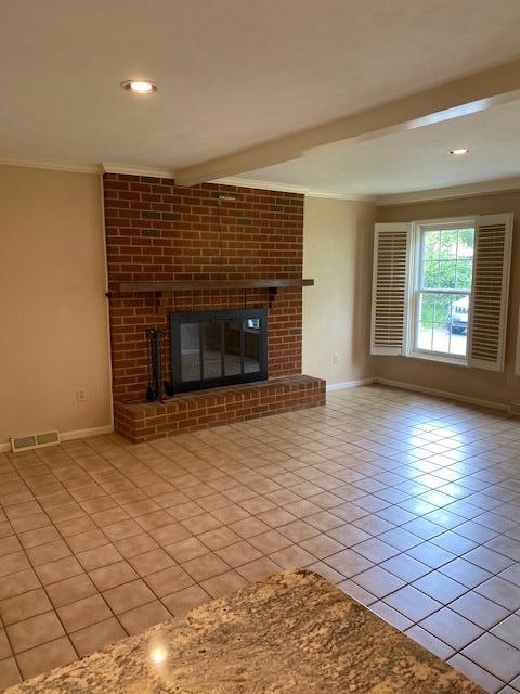 312 Highfield Road Salem, VA 24153 - Photo 7 of 16 Family Romm w/ Wood Burning FP